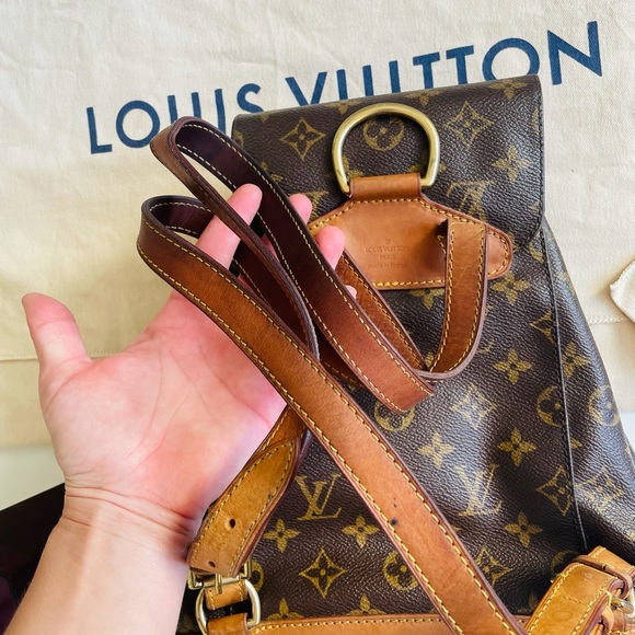 Authentic vintage Louis Vuitton Backpack montsouris - Picture 6 of 16